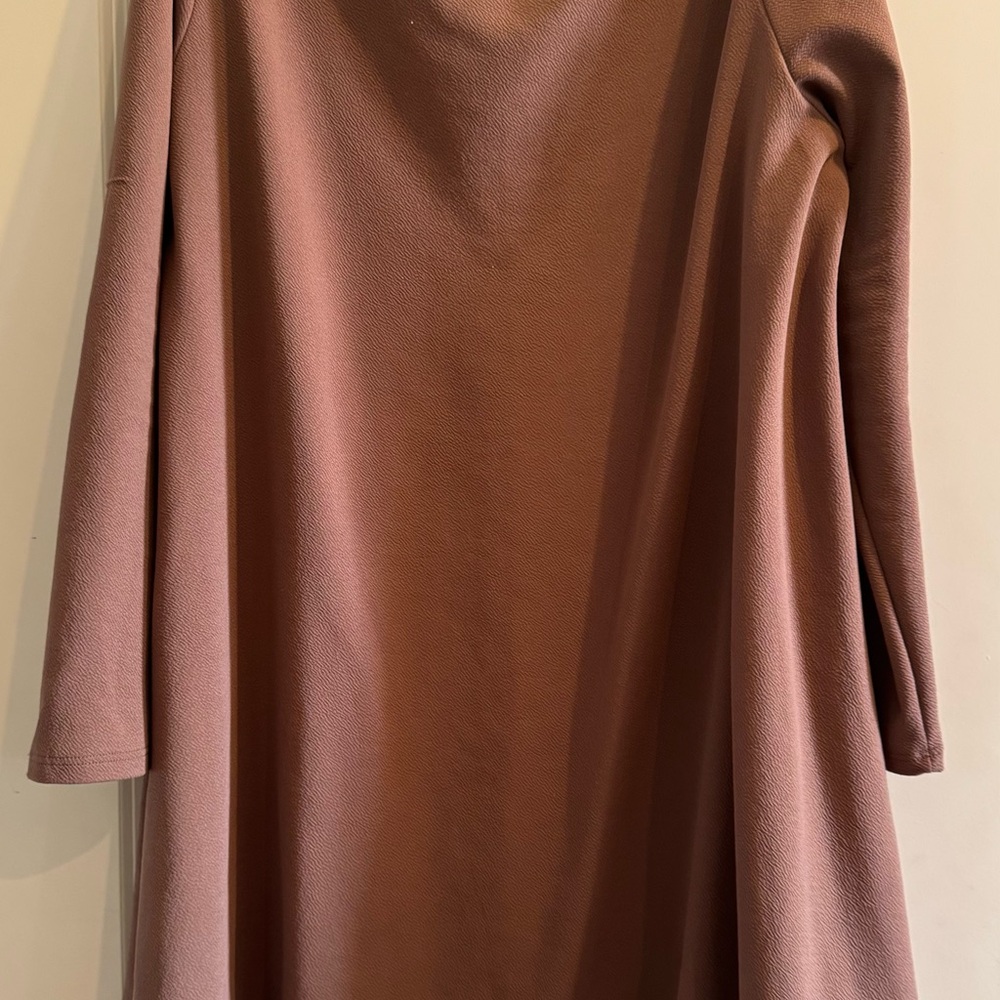 Elegant Brown Women's Dress